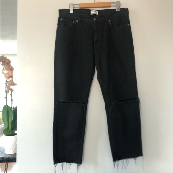 Acne Studios Denim - Acne Studios Boy Jean in Black